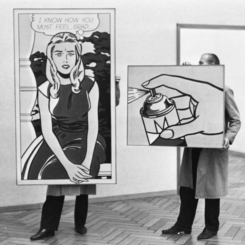 Roy Lichtenstein : biographie et technique d’un maître du Pop Art